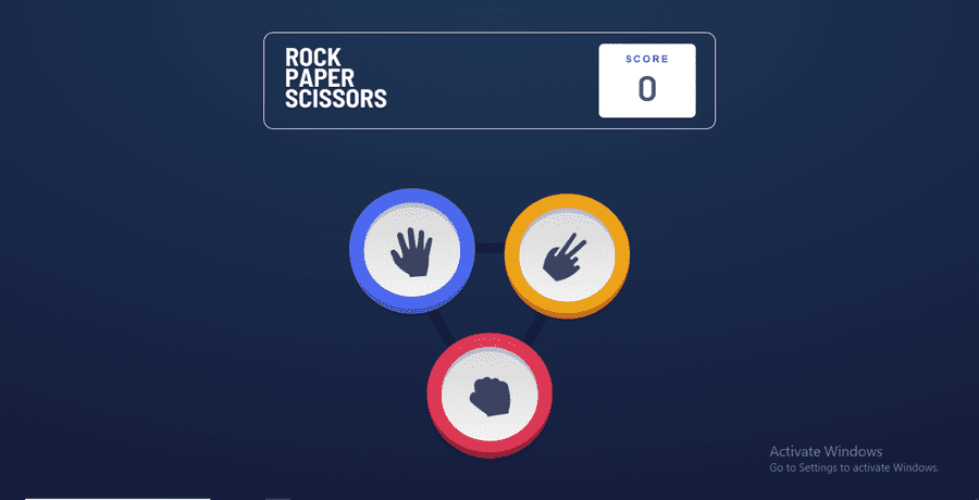 Rock Paper Scissors Game preview